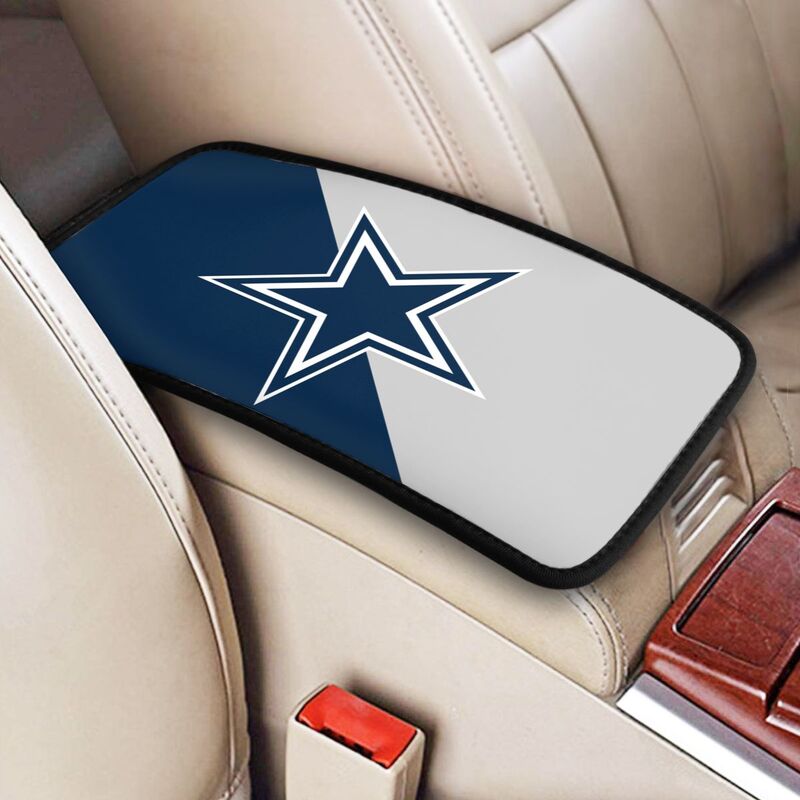 Dallas Cowboys Printed car armrest box pad elbow protection pad