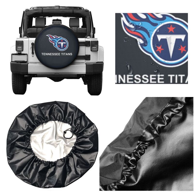 Tennessee Titans Tyre protective cover car dustproof sunscreen tyre protective cover