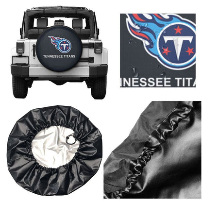 Tennessee Titans Tyre protective cover car dustproof sunscreen tyre protective cover