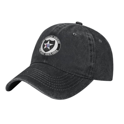 2nd Infantry Division Camp Casey Korea Emblem Printed unisex baseball cap adjustable cap outdoor sun hats trucker hat