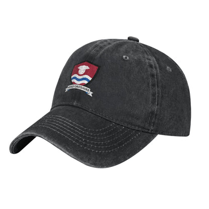 Herefordshire Printed unisex baseball cap adjustable cap outdoor sun hats trucker hat