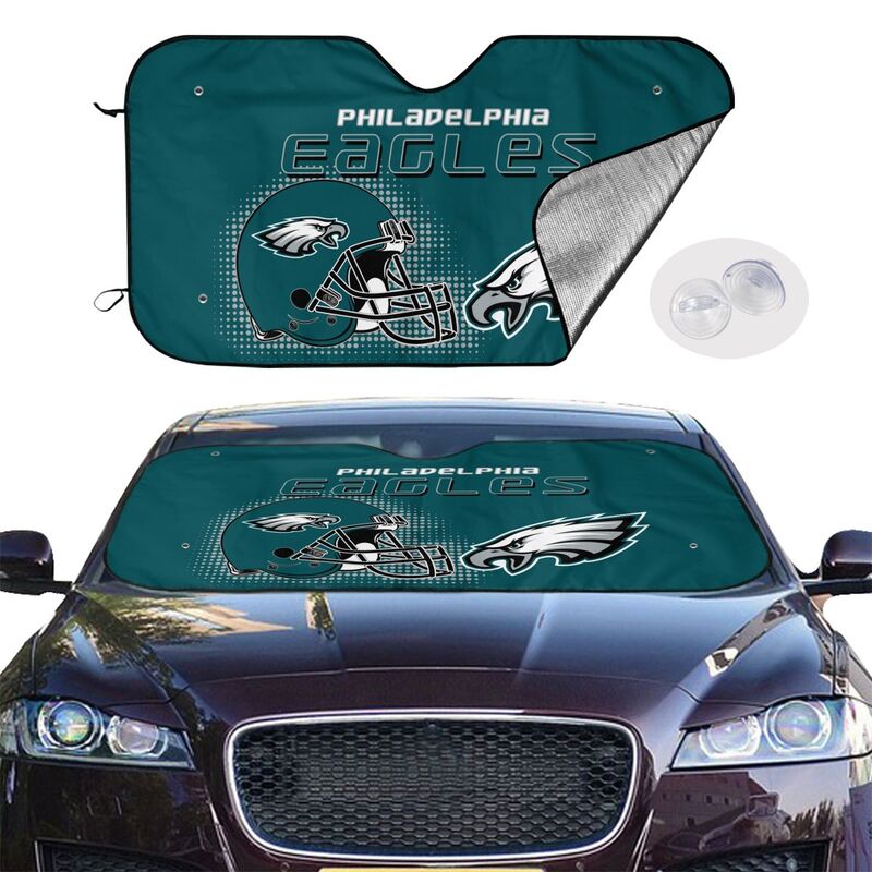 Philadelphia Eagles Printing Car windshield sunshades is suitable car front windshield sunshades