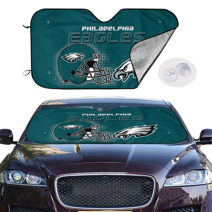 Philadelphia Eagles Printing Car windshield sunshades is suitable car front windshield sunshades