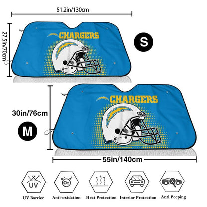 San Diego Chargers Printing car front windshield sunshade car windshield sunshade multi size