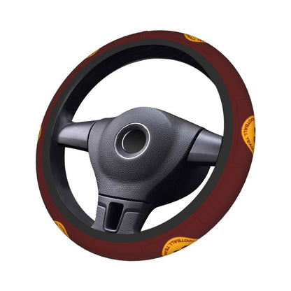 Washington Commanders 1 Printed elastic steering wheel cover car protective cover