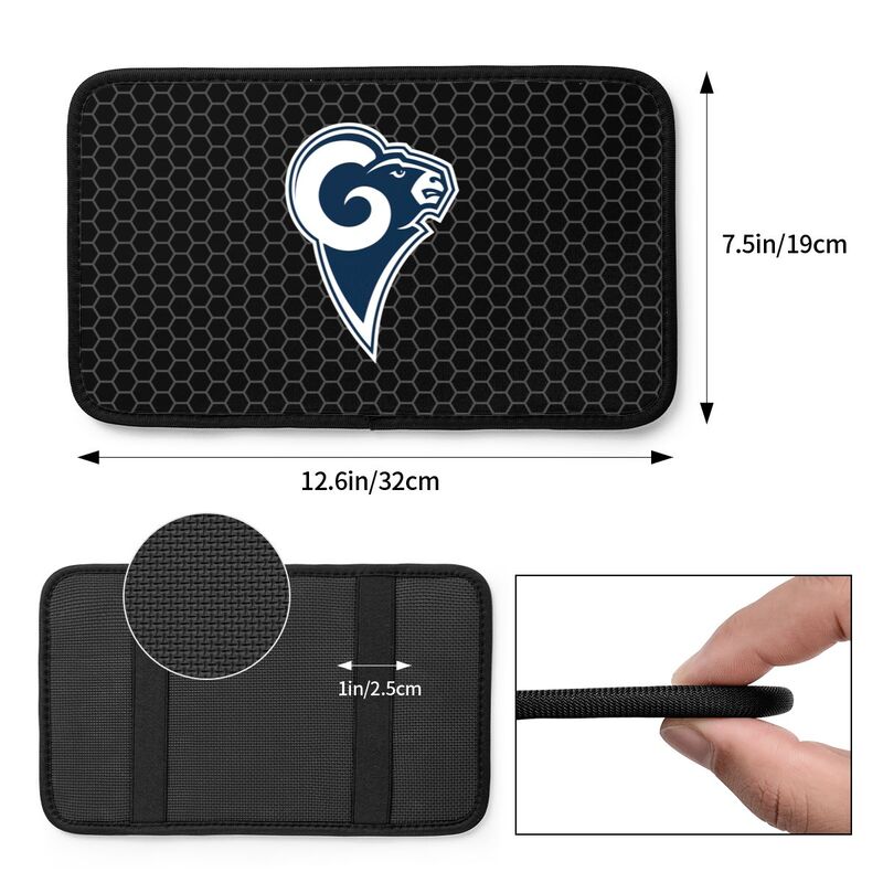 Los Angeles Rams Printed protective pad for car armrest box