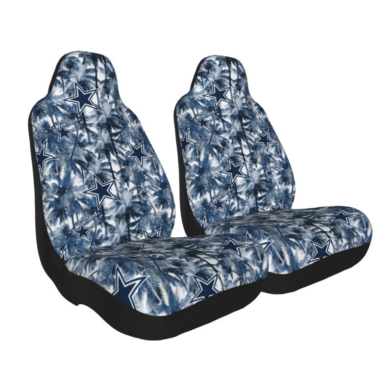 Dallas Cowboys 2 Printed seat dust protection cover car seat protective cover