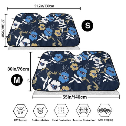 Tennessee Titans Printed car windshield sunshade front windshield sunshade (multi size)