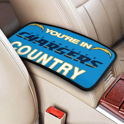 San Diego Chargers Printed car armrest box pad elbow support pad