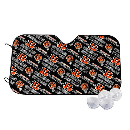 Cincinnati Bengals Printed suitable for front Car windshield sunshades Car windshield sunshades