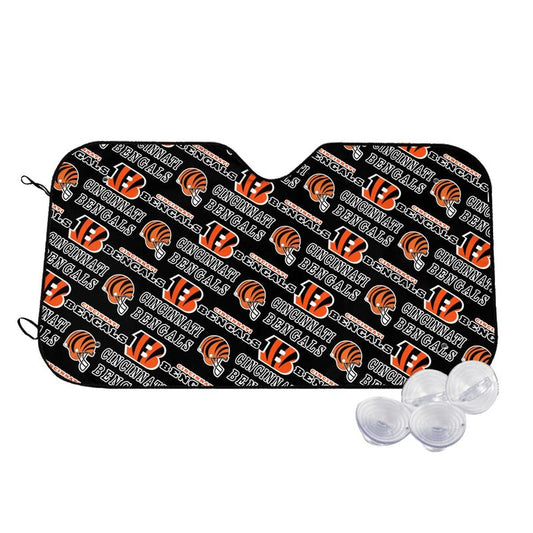 Cincinnati Bengals Printed suitable for front Car windshield sunshades Car windshield sunshades