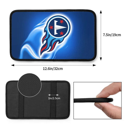 Car armrest box pad Tennessee Titans Printed central armrest box pad protective pad