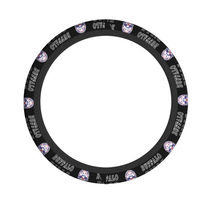 Buffalo Bills 1 Printed car protective cover elastic steering wheel cover