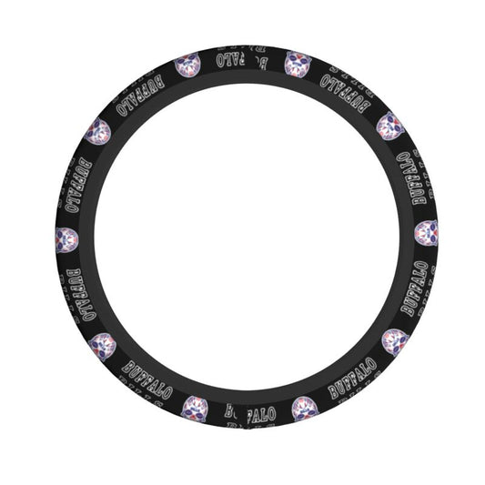 Buffalo Bills 1 Printed car protective cover elastic steering wheel cover