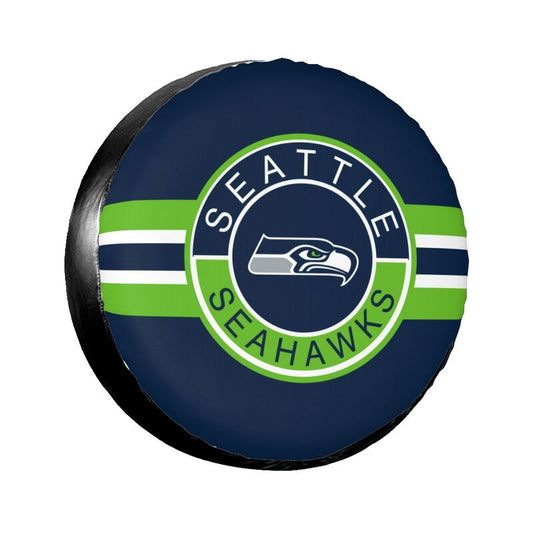 Seattle Seahawks Print tire protection cover car sun protection tire protection cover