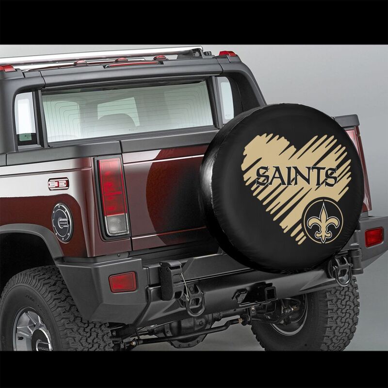 New Orleans Saints Printed car spare tire dust protection cover tire protection cover
