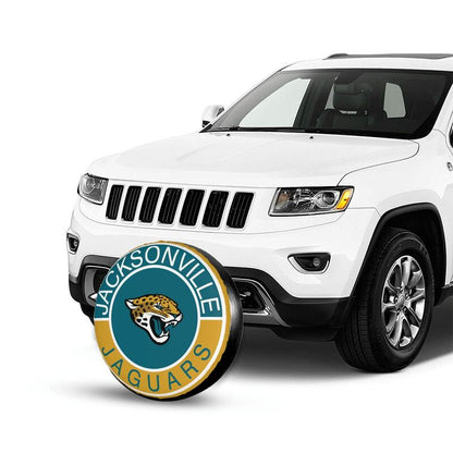 Jacksonville Jaguars Printed tire protection cover car spare tire dust protection covers