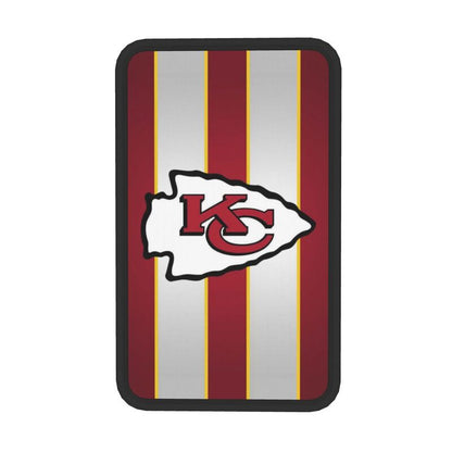 Car armrest box pad Kansas City Chiefs 3 Printed central armrest box cushion protective pad