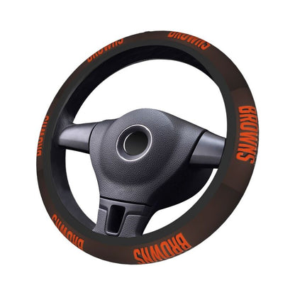 Cleveland Browns 2 Printed breathable elastic steering wheel cover