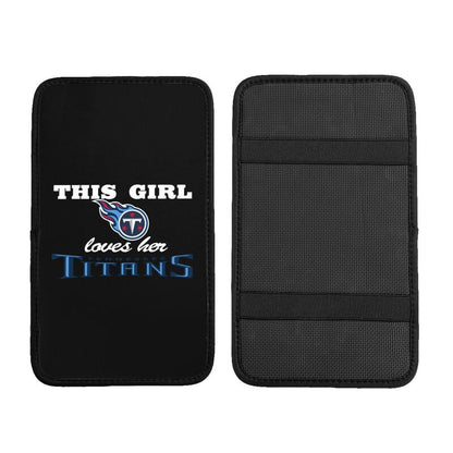 Tennessee Titans Printing car center console pad car armrest protective cover
