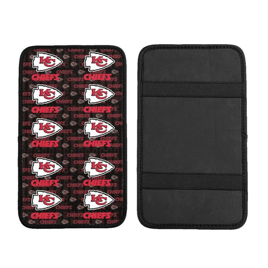 Kansas City Chiefs1 Protective pad for armrest box of printing vehicle