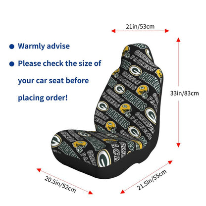 Green Bay Packers Printed seat dust protection cover car seat protective cover