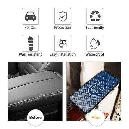 Indianapolis Colts Car handrail box cushion Personalized printed car armrest cover