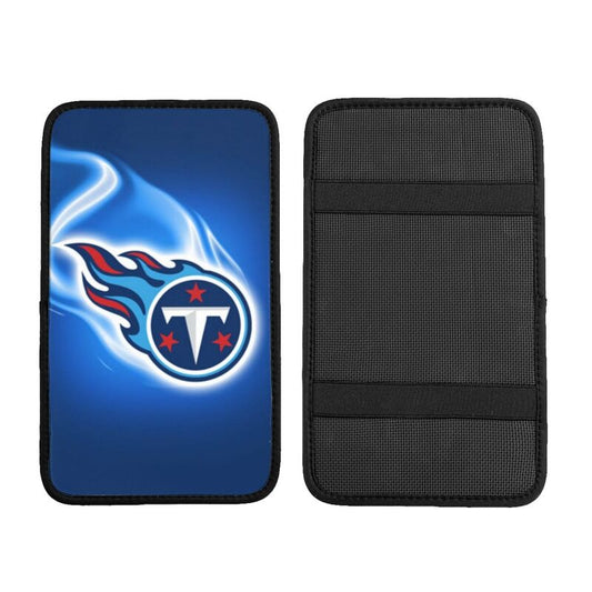 Car armrest box pad Tennessee Titans Printed central armrest box pad protective pad