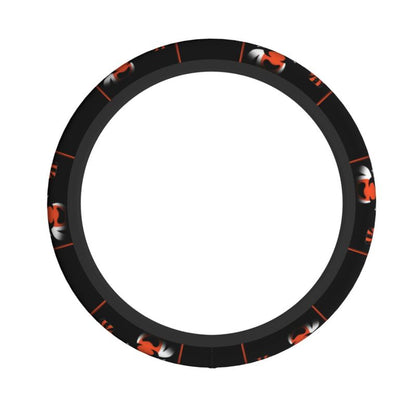 Cincinnati Bengals Printed car protective cover elastic steering wheel cover