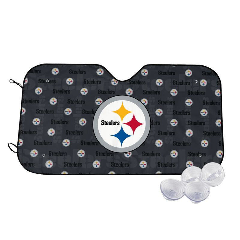Pittsburgh Steelers 2 Printed is suitable for front Car windshield sunshades Car windshield sunshades