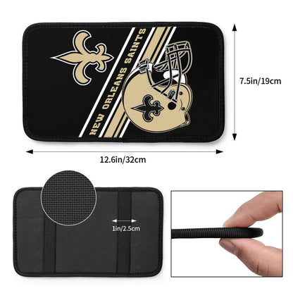 New Orleans Saints Print armrest protective cover car armrest box cushion