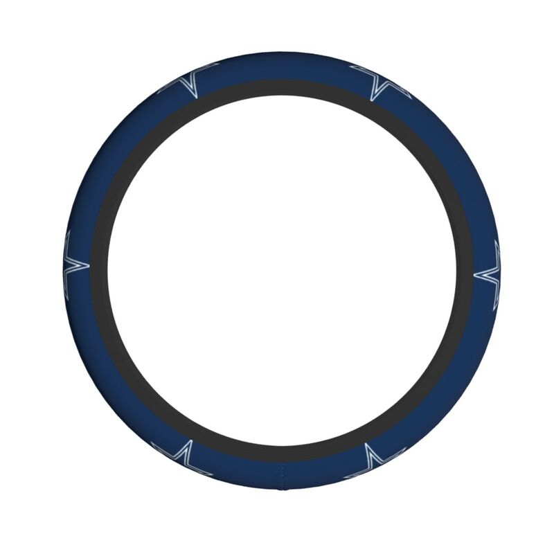 Dallas Cowboys Printed breathable elastic steering wheel anti slip cover