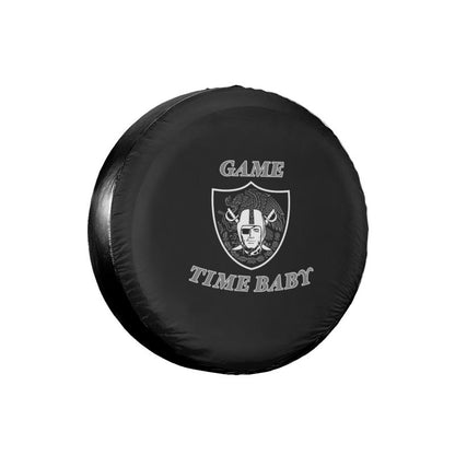 Las Vegas Raiders 3 Car tire protective cover waterproof and dustproof tire cover