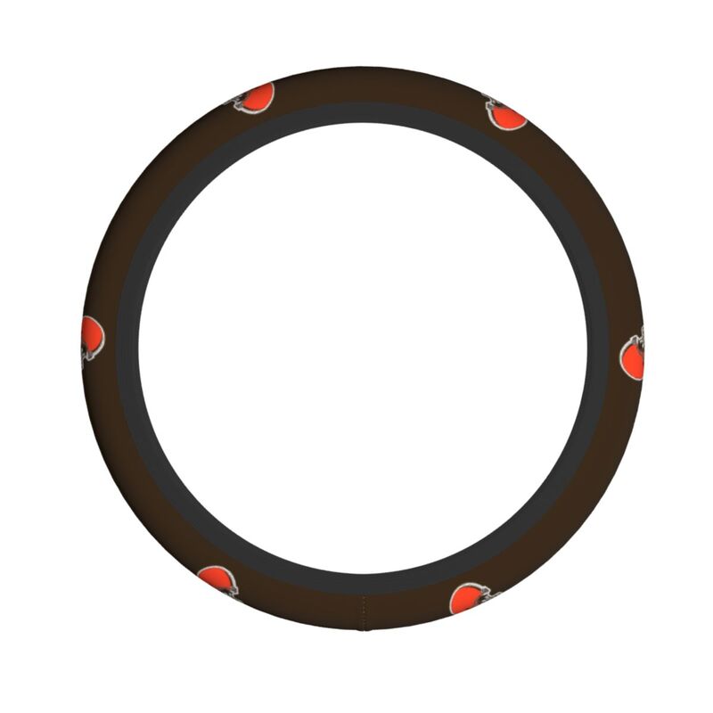 Cleveland Browns 1 Printed breathable elastic steering wheel cover