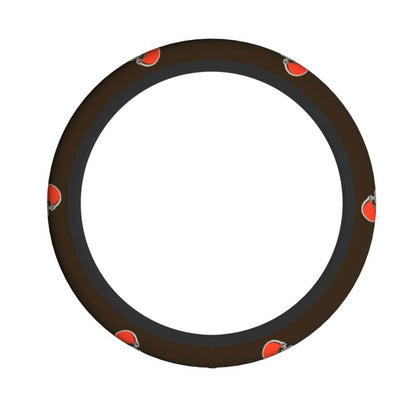 Cleveland Browns 1 Printed breathable elastic steering wheel cover