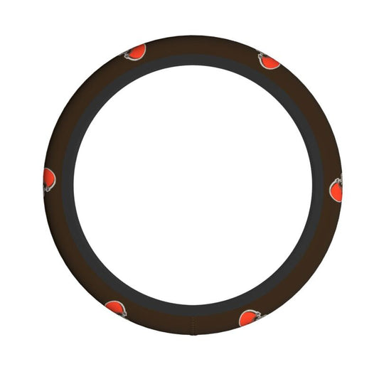 Cleveland Browns 1 Printed breathable elastic steering wheel cover
