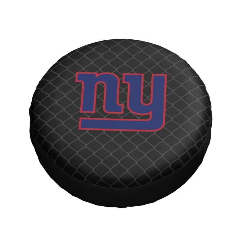 New York Giants Grid background car tire waterproof dustproof protective cover
