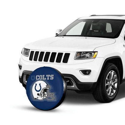 Indianapolis Colts Printed tire protection cover car sun protection tire protection cover