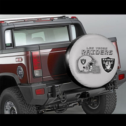 Las Vegas Raiders Print car tire protection cover car spare tire dust protection covers
