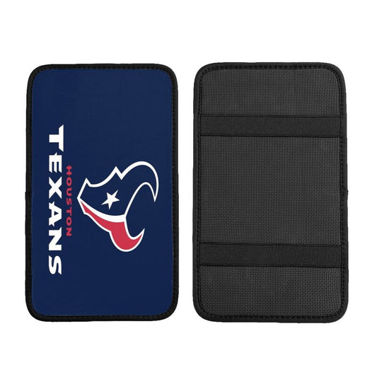 Houston Texans2 Printed car center armrest box pad anti slip pad