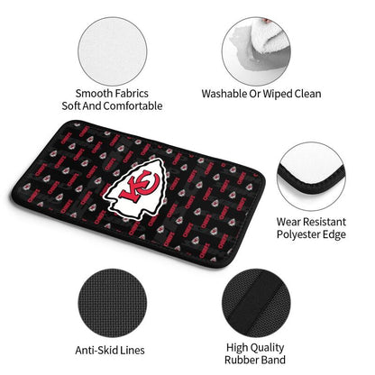 Kansas City Chiefs printed Car handrail cushion Personalized car armrest cover