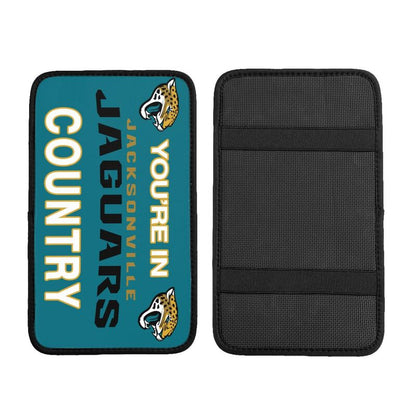 Jacksonville Jaguars Printed car armrest box pad elbow support pad
