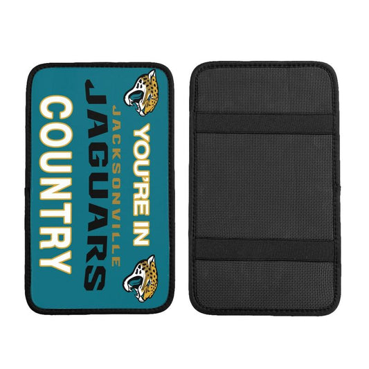 Jacksonville Jaguars Printed car armrest box pad elbow support pad