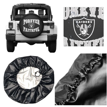 Las Vegas Raiders Printing car spare tire dust protection cover tire protection cover