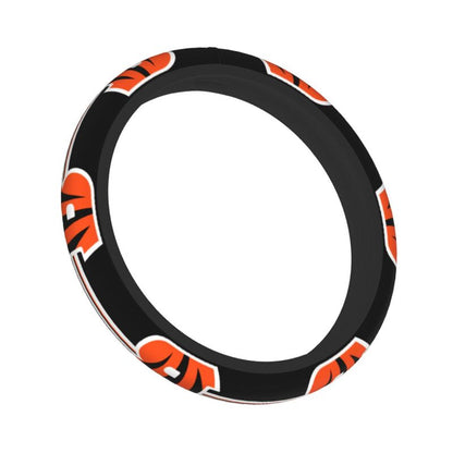 Cincinnati Bengals 5 Printed breathable elastic steering wheel anti slip cover