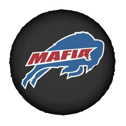 Buffalo Bills 6 car dustproof sunscreen tyre protective cover Tyre protective cover