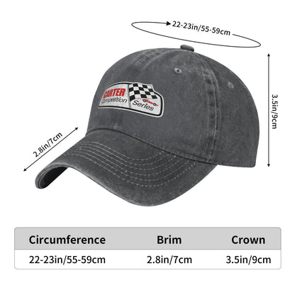 CARTER COMPETITION SERIES Printed unisex baseball cap adjustable cap outdoor sun hats trucker hat