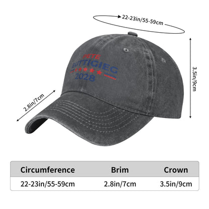 Pete Buttigieg 2028(3) Printed unisex baseball cap adjustable cap outdoor sun hats trucker hat