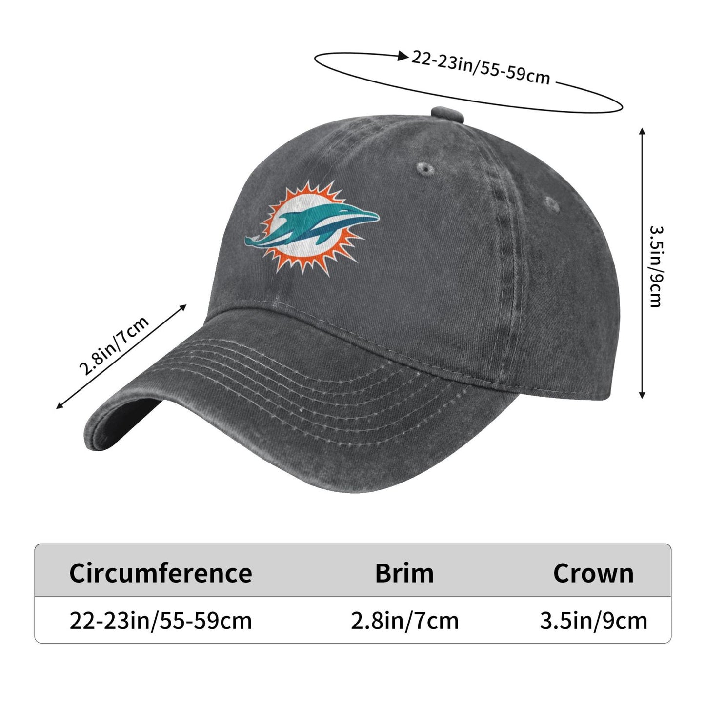 MIA Printed unisex baseball cap outdoor hats adjustable cap trucker gift hat