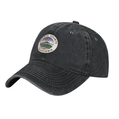 Imperial County California Printed unisex baseball cap adjustable cap outdoor sun hats trucker hat
